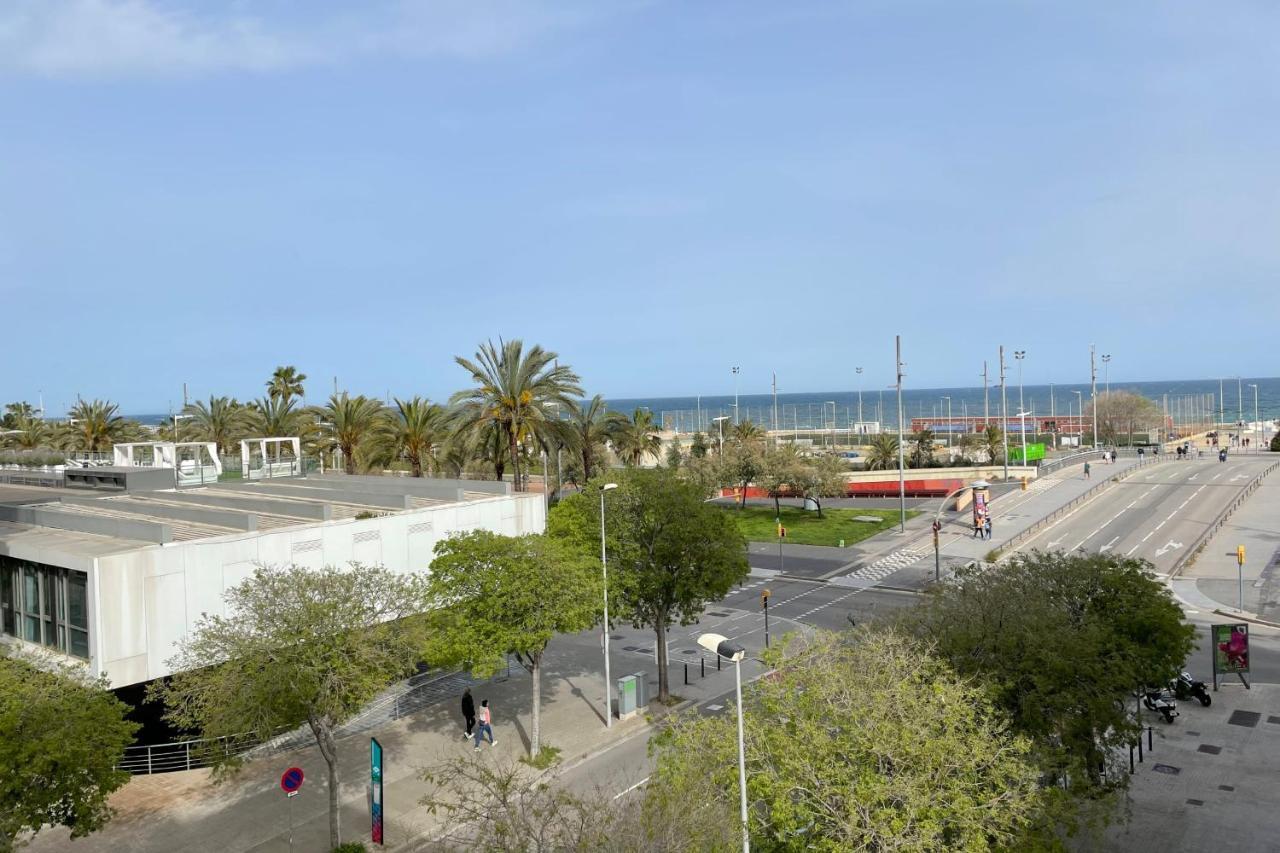 Apartment With Sea Views Next To The Beach Of Mar Bella Barcelona Luaran gambar